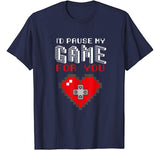 Video Game Gaming Valentines Day Gamer T Shirts for Boys Men T-Shirt