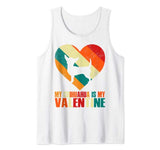 Vintage Heart Chihuahua Lover Mom Dad Valentine Father Day Tank Top