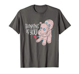 Voodoo Doll Couple Thinking Of You Anti Valentines Day Gift T-Shirt