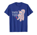 Voodoo Doll Couple Thinking Of You Anti Valentines Day Gift T-Shirt