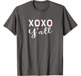 XOXO Y’all Valentine’s Day Tshirt BOY GIRL MEN WOMEN