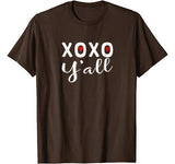 XOXO Y’all Valentine’s Day Tshirt BOY GIRL MEN WOMEN