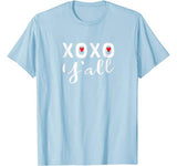 XOXO Y’all Valentine’s Day Tshirt BOY GIRL MEN WOMEN