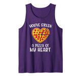 You’ve stolen a pizza of my heart pizza lovers valentine Tank Top