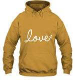 Women's Love Valentines Day Anniversary Shirt T Shirt Hoodie