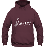Women's Love Valentines Day Anniversary Shirt T Shirt Hoodie