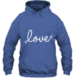 Women's Love Valentines Day Anniversary Shirt T Shirt Hoodie