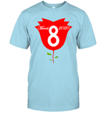Womens Happy International Women's Day shirt for Youth Women  Back Tank Top T-Shirt