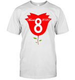 Womens Happy International Women's Day shirt for Youth Women  Back Tank Top T-Shirt