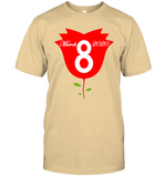 Womens Happy International Women's Day shirt for Youth Women  Back Tank Top T-Shirt
