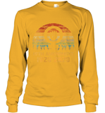 Womens 19th Amendment 1920 2020 Women's Right To Vote Retro Sunset V Neck T Shirt Long Sleeve T-Shirt