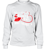 Womens Funny, International Kissing Day, International Kissing Day V Neck T Shirt Long Sleeve T-Shirt