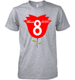 Womens Happy International Women's Day shirt for Youth Women  Back Tank Top Premium Men's T-Shirt