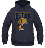 Womens FIU Panthers College NCAA PPFIU01 V Neck T Shirt Hoodie