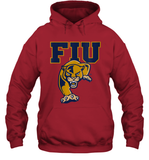 Womens FIU Panthers College NCAA PPFIU01 V Neck T Shirt Hoodie