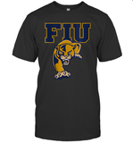 Womens FIU Panthers College NCAA PPFIU01 V Neck T Shirt T-Shirt