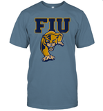 Womens FIU Panthers College NCAA PPFIU01 V Neck T Shirt T-Shirt