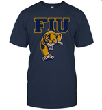 Womens FIU Panthers College NCAA PPFIU01 V Neck T Shirt T-Shirt