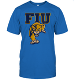 Womens FIU Panthers College NCAA PPFIU01 V Neck T Shirt T-Shirt