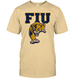 Womens FIU Panthers College NCAA PPFIU01 V Neck T Shirt T-Shirt