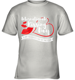 Womens Funny, International Kissing Day, International Kissing Day V Neck T Shirt Youth T-Shirt