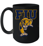 Womens FIU Panthers College NCAA PPFIU01 V Neck T Shirt Ceramic Mug 15oz