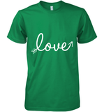 Women's Love Valentines Day Anniversary Shirt T Shirt Premium Men's T-Shirt