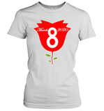 Womens Happy International Women's Day shirt for Youth Women  Back Tank Top Women's T-Shirt