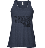 Women Are Told That We Catch More Flies With Honey T Shirt Racerback Tank