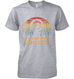 Womens 19th Amendment 1920 2020 Women's Right To Vote Retro Sunset V Neck T Shirt Premium Men's T-Shirt