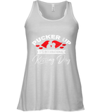 Womens Funny, International Kissing Day, Pucker UP it's V Neck T Shirt Racerback Tank