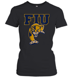 Womens FIU Panthers College NCAA PPFIU01 V Neck T Shirt Women's T-Shirt