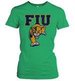 Womens FIU Panthers College NCAA PPFIU01 V Neck T Shirt Women's T-Shirt