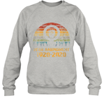 Womens 19th Amendment 1920 2020 Women's Right To Vote Retro Sunset V Neck T Shirt Sweatshirt