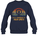 Womens 19th Amendment 1920 2020 Women's Right To Vote Retro Sunset V Neck T Shirt Sweatshirt
