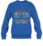 Womens 19th Amendment 1920 2020 Women's Right To Vote Retro Sunset V Neck T Shirt Sweatshirt