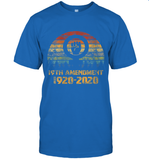 Womens 19th Amendment 1920 2020 Women's Right To Vote Retro Sunset V Neck T Shirt T-Shirt