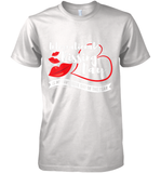 Womens Funny, International Kissing Day, International Kissing Day V Neck T Shirt Premium Men's T-Shirt