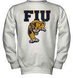 Womens FIU Panthers College NCAA PPFIU01 V Neck T Shirt Youth Sweatshirt