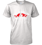Womens Funny, International Kissing Day, Pucker UP it's V Neck T Shirt Premium Men's T-Shirt