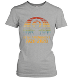 Womens 19th Amendment 1920 2020 Women's Right To Vote Retro Sunset V Neck T Shirt Women's T-Shirt