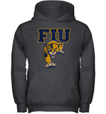 Womens FIU Panthers College NCAA PPFIU01 V Neck T Shirt Youth Hoodie