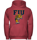 Womens FIU Panthers College NCAA PPFIU01 V Neck T Shirt Youth Hoodie