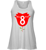 Womens Happy International Women's Day shirt for Youth Women  Back Tank Top Racerback Tank