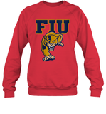 Womens FIU Panthers College NCAA PPFIU01 V Neck T Shirt Sweatshirt