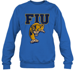 Womens FIU Panthers College NCAA PPFIU01 V Neck T Shirt Sweatshirt