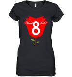Womens Happy International Women's Day shirt for Youth Women  Back Tank Top Women's V-Neck T-Shirt