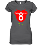 Womens Happy International Women's Day shirt for Youth Women  Back Tank Top Women's V-Neck T-Shirt
