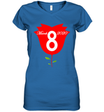 Womens Happy International Women's Day shirt for Youth Women  Back Tank Top Women's V-Neck T-Shirt