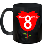 Womens Happy International Women's Day shirt for Youth Women  Back Tank Top Ceramic Mug 11oz